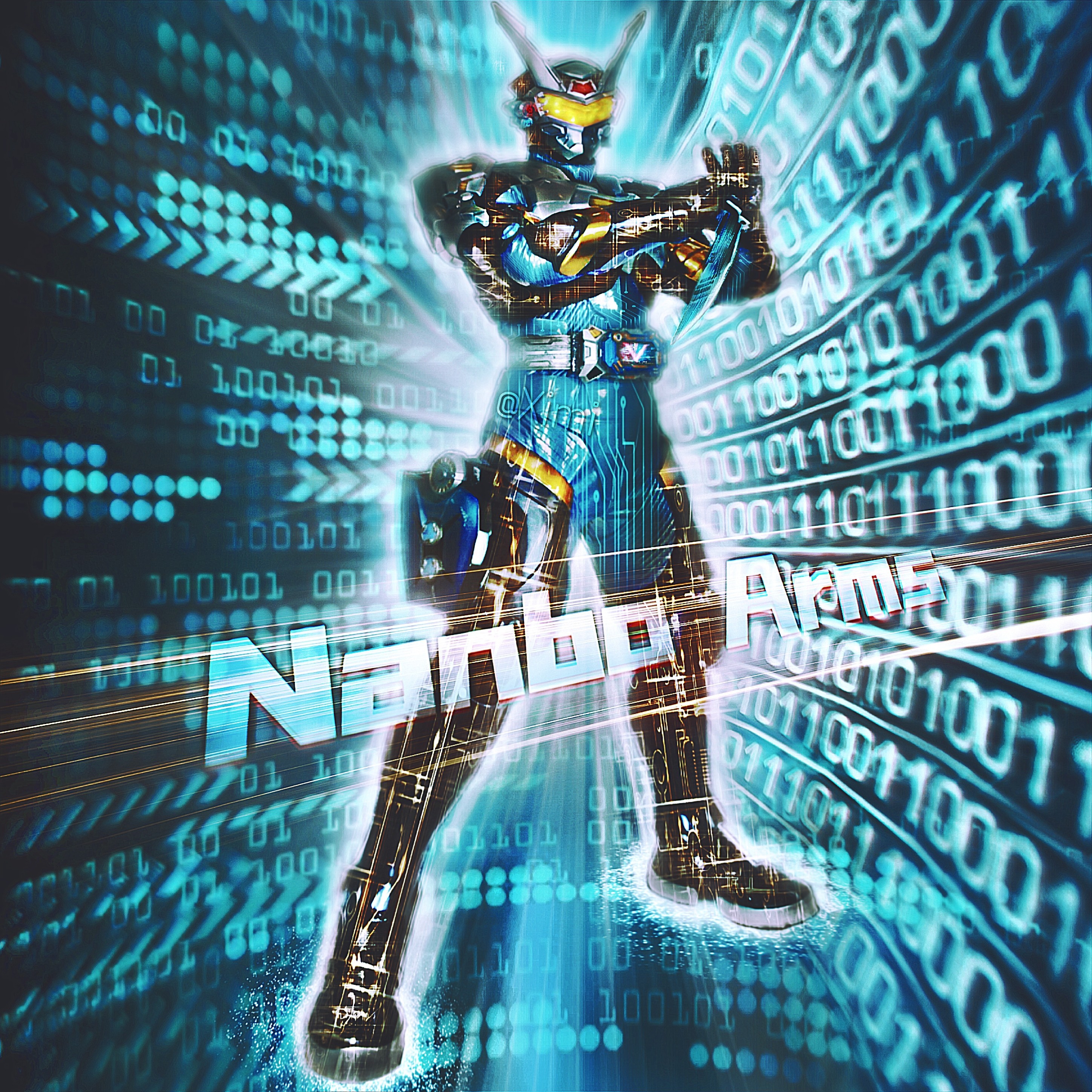 自制《鎧甲勇士》游戲封面風格壁紙 高清設(shè)計與軟件制作指南